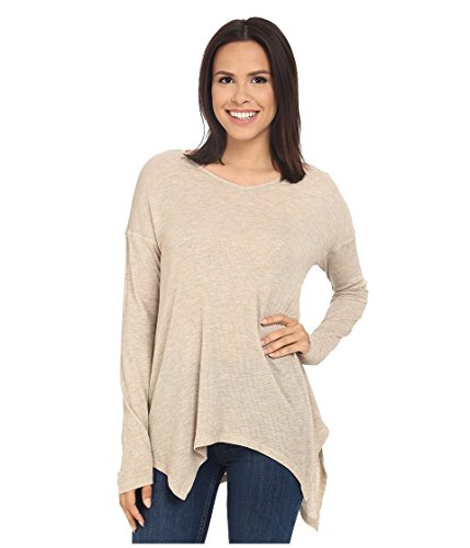 Kensie Women's Waffle Knit Long Sleeve Top