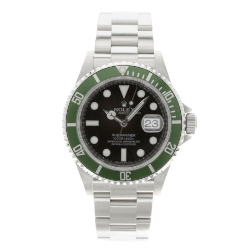 ROLEX(ロレックス) オイスターパーペチュアル サブマリーナ デイトジャスト 16610LV 腕時計 ステンレス メンズ (中古)