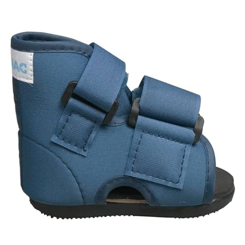 Darco International Slimline Cast Boot -Pediatric Medium (US Child 8 -11.5) – Lightweight Post-Operative Support – Navy – Part # SLO2NP