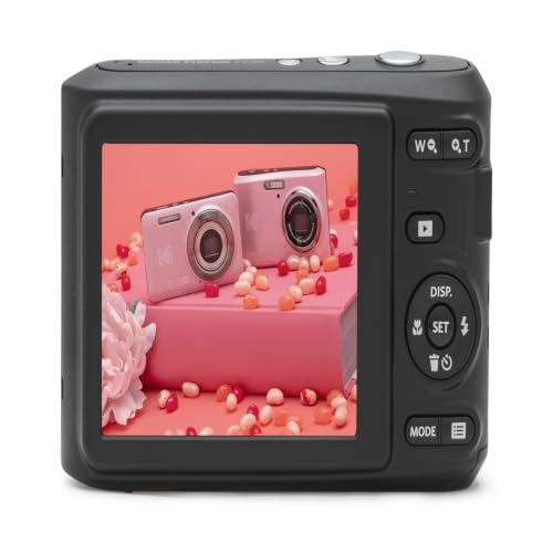 KODAK PIXPRO FZ45 16MP Compact Digital Camera, 4X Optical Zoom, AA, Pink - image 4