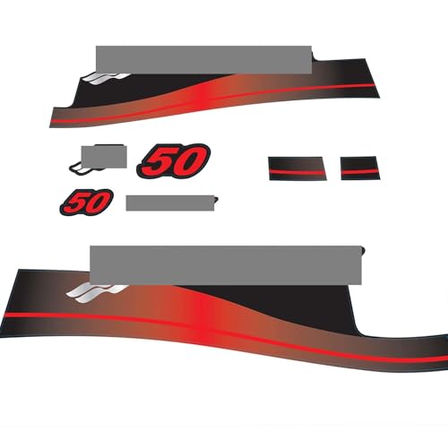 Decals for Mercury 50 HP Two Stroke 1999-2006 Year...