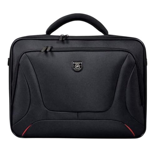 Port Designs Sacoche pc pour Ordinateur Portable courchevel Clamshell 15.6 Pouces Noire