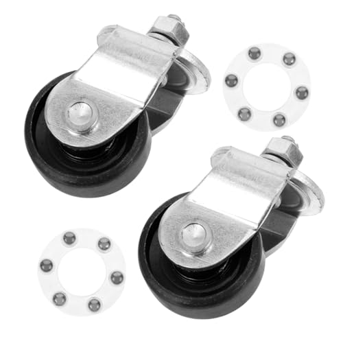 SOLUSTRE 2 Ton Floor Jack Caster Wheels Aluminum Pallet Jack Wheel Easy Install