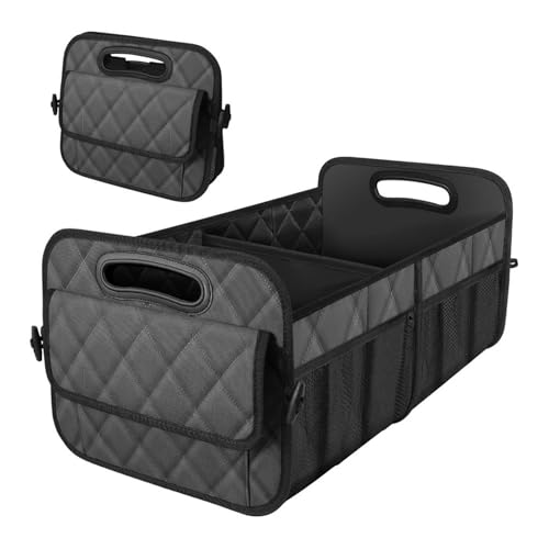 Organisateurs de rangement pour coffre de voiture en tissu Oxford grande capacité
