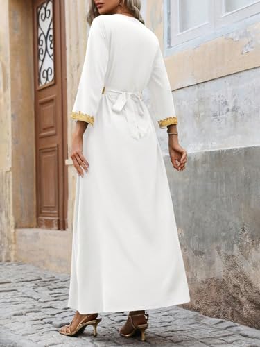 long sleeve dresses for women 2024 Long Sleeve Colorblock Dress2