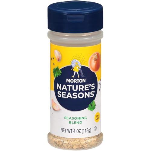 Morton Nature's Seasons Seasoning Blend, (4 oz), 12-Pack, Perfect for Cooking & Seasoning