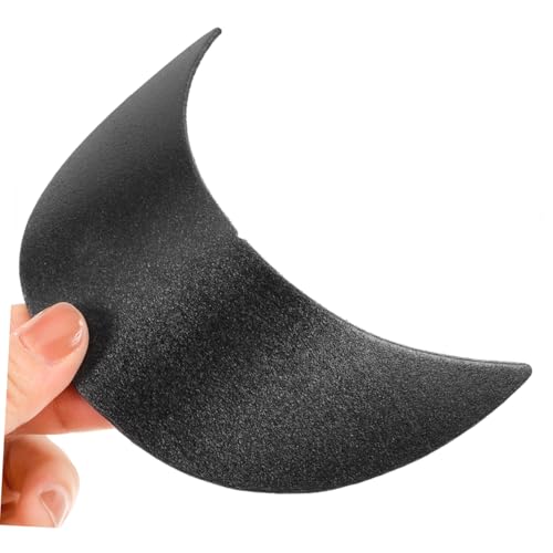20pcs Baseball Cap Visor Inserts Durable Plastic Hat Brims for Sun Protection Easy to Install Cap for Boy Girl Black3