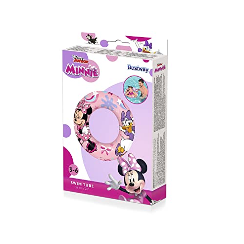 Bestway Disney Junior Schwimmring Minnie Mouse Ø 56 cm, Pink