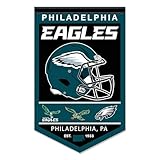 WinCraft Philadelphia Eagles Heritage History Banner Pennant, 15x24'