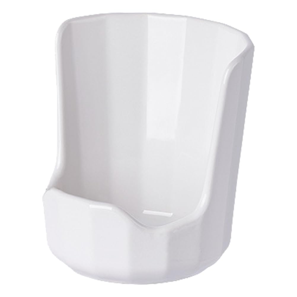 BRIGHTFUFU Ceramic Pot Lid Holder and Spoon Rest - Multi-Function Kitchen Organizer for Countertop - Anti-Slip Base, Keeps Counter Clean White