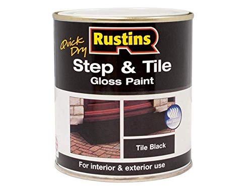 Rustins 3XQuick Dry Step & Tile Black 250ml