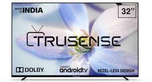 Image of TRUSENSE 80 cm (32 Inch) TS 3200 Premium (1 GB RAM) | 1080P Full HD Smart Android TV | Bezel-Less LED | (Black)