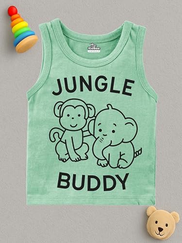 Image of Kidbee Cotton Vests for Boys & Girls (Set of 3)