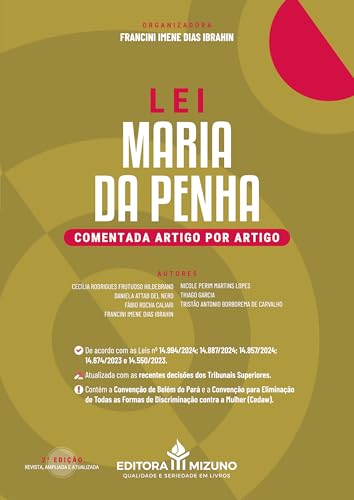 Lei Maria da Penha Comentada Artigo por Artigo - 2ª edição (2025)
