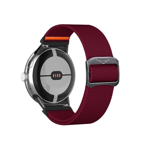 [LOKLNEYK] iCX|[cxgɓKGoogle Pixel Watch 1/2/3 41mm 45mmXgohp[c(Wine Red-B,For Pixel watch 3 45mm)