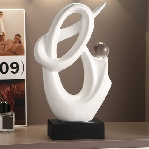 Sculpture en céramique d'art moderne cadeau idéal crémaillère - 5