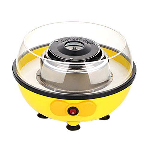 Popo Máquina de Hacer algodón de azúcar para el hogar Máquina de Hacer Dulces Hilados de algodón Máquina de azúcar de algodón Máquina de malvavisco para niños Presente de Navidad