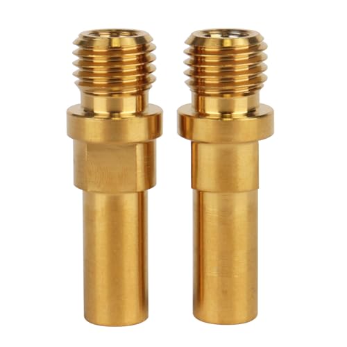 Image of Titanium Ti V-Brake Bosses Bolts, M10x1.25mm Screws, for Bicycle (Gold, 2pcs M10x1.25mm)