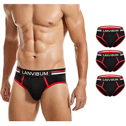 Arjen Kroos Men's Cotton Briefs Underwear Hip Stretch Underpant Multipack Cover