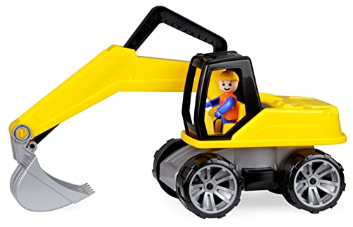 Simm Truxx 04403 Toy Digger 40 cm with Figurine