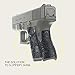 TALON Grips Adhesive Grip Compatible with Glock 26, 27, 28, 33, 39 – Made in The USA – Gen - Rubber, Black