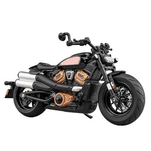 Moto Harley Davidson Sportster S 1/12 miniature de course en alliage moulé sous pression