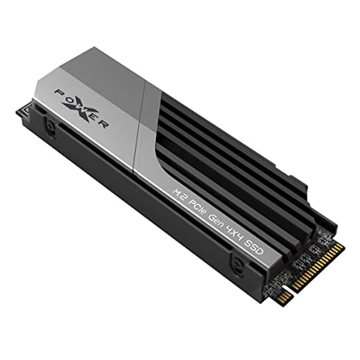 Silicon Power XS70 4 TB - Unità SSD Nvme PCIe Gen4 M.2 2280 da gioco compatibile con Playstation 5, lettura fino a 7.300MB/s e scrittura fino a 6.800MB/s (SP04KGBP44XS7005)