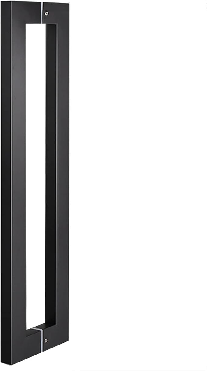 HUAGEAIDALOL Black Barn Door Handle Stainless Steel Push Pull Door