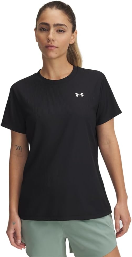 Under Armour Women's Tech Ribbed Short Sleeve Crew