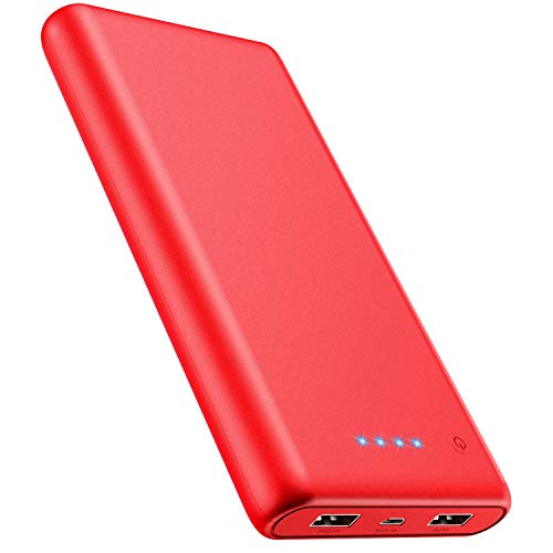 Portable Charger Power Bank 24800mAh High Capacity External Battery Smaller Size Lighter Weight