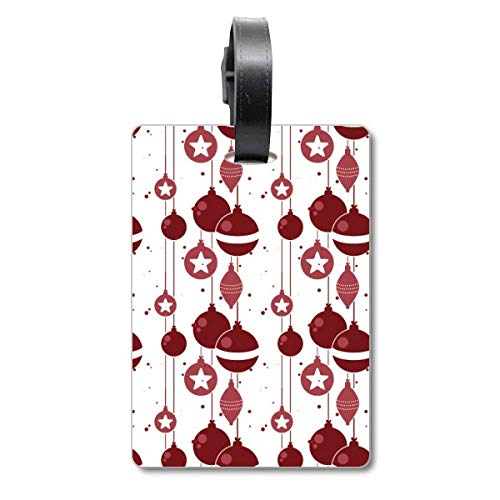 Étiquette de valise de Noël pour repérer facilement votre sac sur le tapis