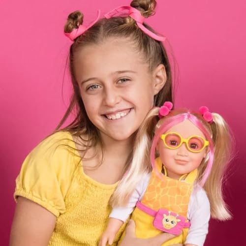 ADORA Amazon Exclusive Amazing Girl Dolls - 45,7 cm realistische Puppe aus weichem Vinyl, kuscheliger Körper und gekleidet in einem schicken, wechselbaren Outfit, Geburtstagsgeschenk für Kinder ab 6 – Bild 3