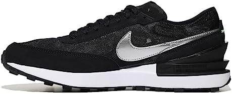 Nike Boy's Waffle One (Big Kid) Dark Smoke Grey/Chrome/Black/Green Strike 6.5 Big Kid M | Image 1
