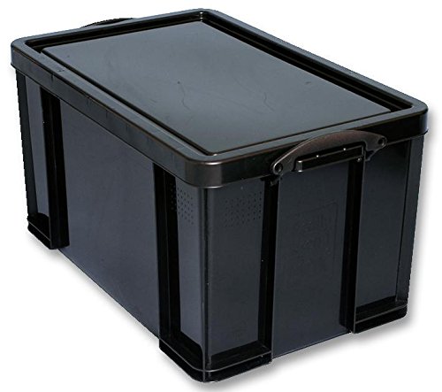 Really Useful Products Ltd Caja De 380 X 400 X 710 Mm, 84 L, Color Negro Cajas De Almacenamiento, 1 Unidad 84 Bkr Really Useful Products Ltd Caja De 380 X 400 X 710 Mm, 84 L, Color Negro Cajas De Almacenamiento, 1 Unidad 84 Bkr