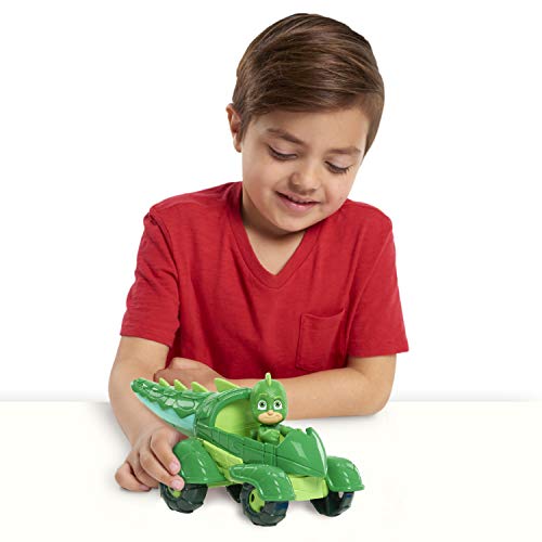Pj Masks Vehicles Gekko Toys for Kids (3 Years and Above, Multicolour)