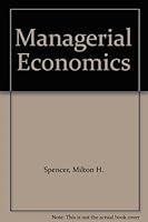 Managerial Economics: Decision Making and Forward Planning B009NNR3OG Book Cover