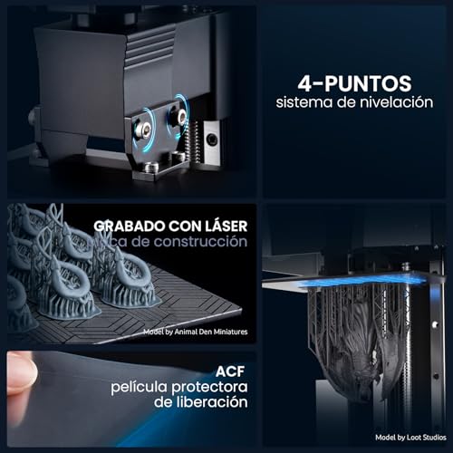 Impresora 3D de resina ELEGOO Saturn 3 Ultra: 12K MSLA 10 pulgadas con Wi-Fi y Linux OS - Tamaño grande 218.88 x 122.88 x - Fernando Cortés