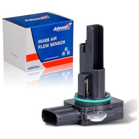 AdvanEX Mass Air Flow Sensor MAF 22204-31020 Compatible with Toyota Camry/Corolla/Highlander/RAV4, Lexus ES350/GS350/IS350/RX350, Scion TC/XB/XD, Replaces 22204-0T010 Cover