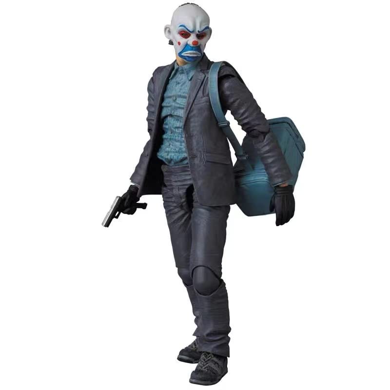 Bat-Man Movie Hero Series,Joker Action Figure, Bat-Man Toys, Bat-Man Figure,8 inch Assembled Doll and Accessories (Joker)