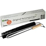 GERINGER HAARVERLUST: Die Borsten der Heizungsreinigungsbürste sind extra stark befestigt und verhindern, dass die Bürste beim Putzen Haare verliert. Nicht nur staubfrei, sondern auch Borstenfrei.