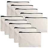 ✿ Es gibt 10/12 Leinentaschen für Sie zu verwenden, mit denen Sie malen, zeichnen, basteln, dekorieren und personalisieren können Tasche für Ihre Freunde, Familie, Gäste, Mitarbeiter, Klassenkameraden usw.