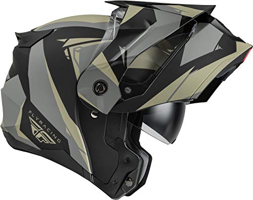 Fly Racing Odyssey Summit Helmet Matte Tan/Black/Grey Lg 73-8335L #TOP4