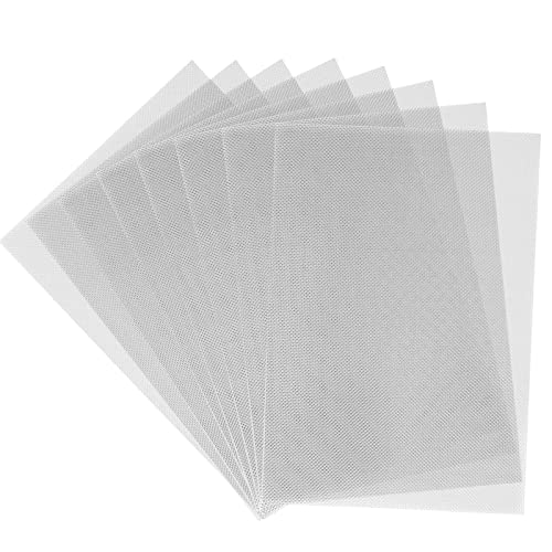 YOUNTHYE Lot de 8 mailles métalliques tissées A4 en acier inoxydable pour la maison, la cuisine, le jardin Cover