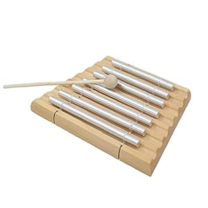 Meditatie klokkenspel 7 Tone Energie Chimes Bell Hand Percussie klokkenspel voor Gebed Meditatie Yoga Leraren ‘Educatief…