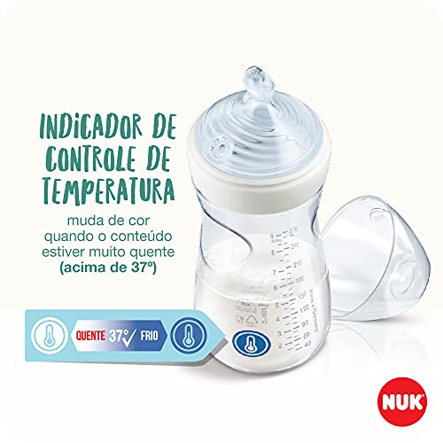 Mamadeira NUK Essence TC Smart Flow 150 ml S1 - Girl