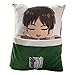 WENJZJ Attaque Anime sur Titan Eren Jäger Figure Cosplay Peluche Peluche Jouet Jolie Poupée Soft Poupée Sofa Décor Collection Collection Peluche Enfants Cadeau 33 * 24cm-Eren Jäger-B