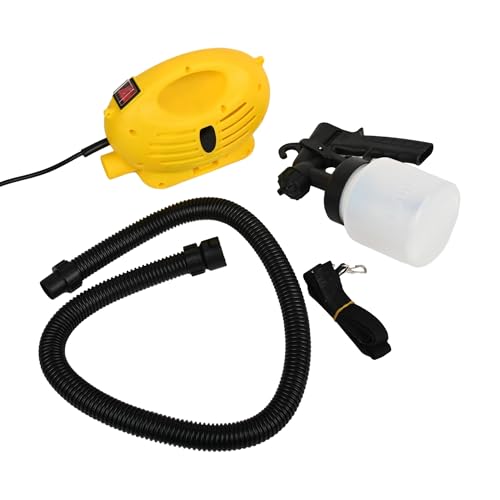 Image of HYCO Label FLYMAX HVLP Electric Paint Spray Gun 650W, 800ml Container, 5L /Min Flow Rate, for Wall, Wood & Metal
