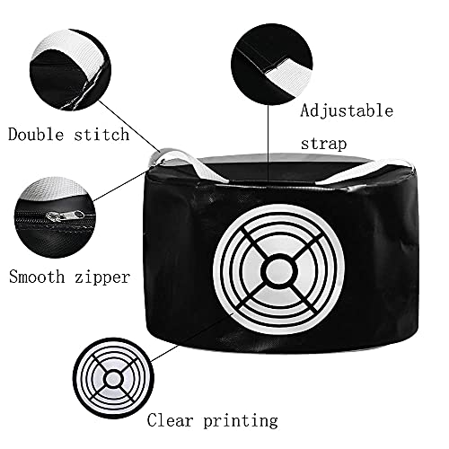 Image of Scott Edward Golf Smash Bag Golf Impact Bag, Power Smash, Hitting Poket, Swing Training Aids, Practice Tool. Waterproof Durable PVC Fabric (Black)