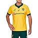 Produktbild ASICS Herren Australien Heim Trikot Home Shirt Kurzarm Gold XL