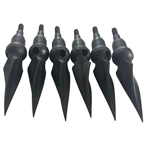 jiexi hwyp Archery Crossbow Arrow Broadheads Whistling Arrow Heads 215 Grain Pack of 6 Cover